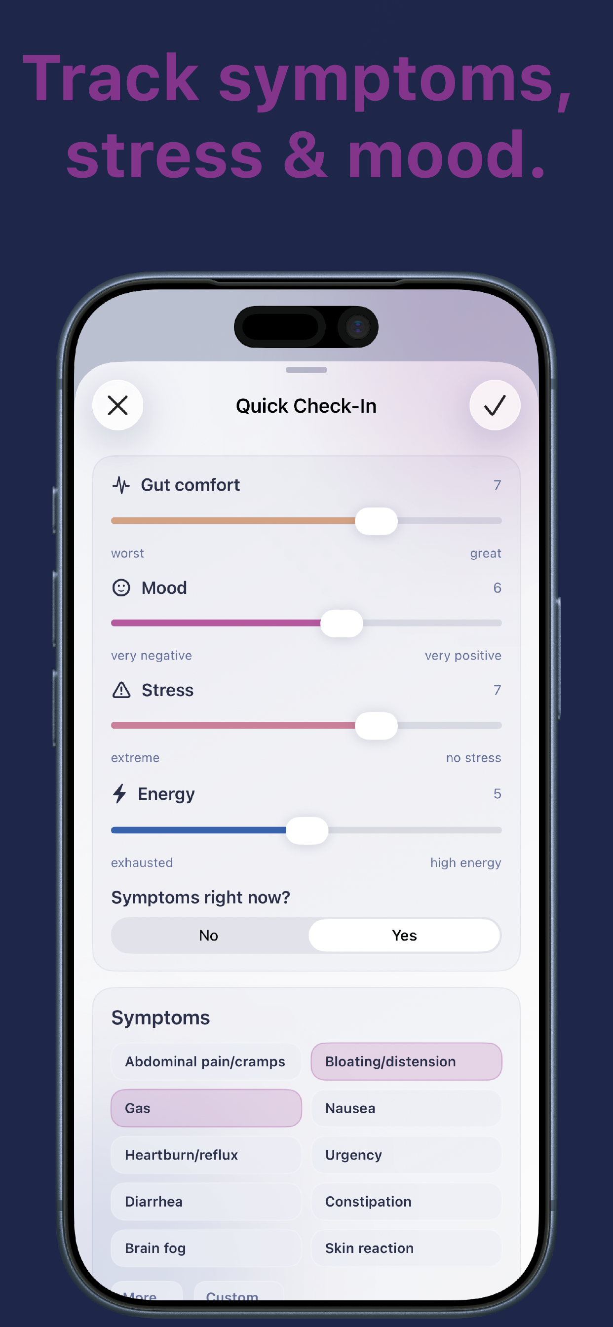 FoodSteps screenshot placeholder 3